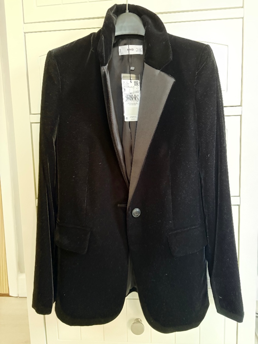 Mango velvet jacket